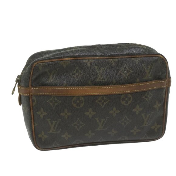 LOUIS VUITTON Monogram Compiegne 23 Clutch Bag M51847 LV Auth 65189 - Picture 11 of 16